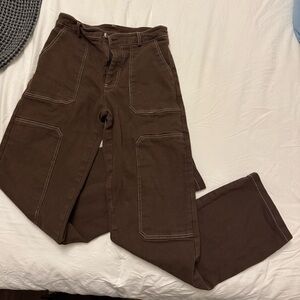 Nordstrom Women's Brown Boot Cut Pants